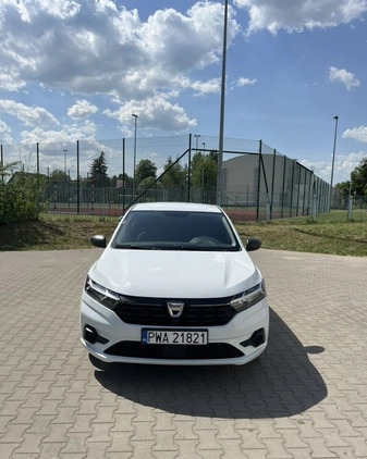 Dacia Sandero cena 42900 przebieg: 46125, rok produkcji 2021 z Wągrowiec małe 436